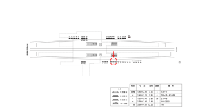 近鉄／河内松原駅／／№46駅看板・駅広告、位置図