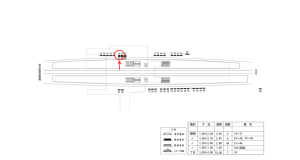 近鉄／河内松原駅／／№18駅看板・駅広告、位置図