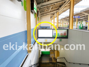 近鉄／針中野駅／／№1駅看板・駅広告、写真2