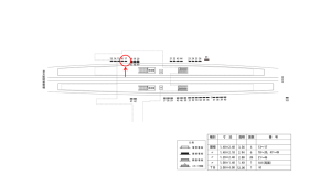 近鉄／河内松原駅／／№17駅看板・駅広告、位置図