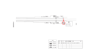 近鉄／布忍駅／／№30駅看板・駅広告、位置図