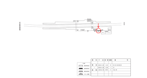 近鉄／高見ノ里駅／／№29駅看板・駅広告、位置図