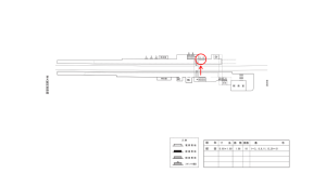 近鉄/布忍駅//№11駅看板・駅広告、位置図