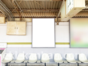 近鉄／河内天美駅／／№53駅看板・駅広告、写真2