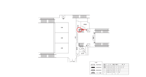 近鉄／河内松原駅／／№2駅看板・駅広告、位置図