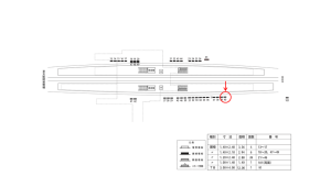 近鉄／河内松原駅／／№40駅看板・駅広告、位置図