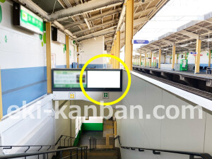 近鉄／針中野駅／／№2駅看板・駅広告、写真2