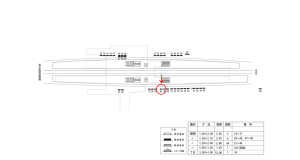 近鉄／河内松原駅／／№45駅看板・駅広告、位置図