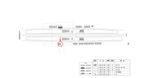 近鉄／河内松原駅／／№42駅看板・駅広告、位置図