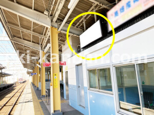 近鉄／針中野駅／／№84駅看板・駅広告、写真1
