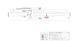 近鉄／尺土駅／／№23駅看板・駅広告、位置図