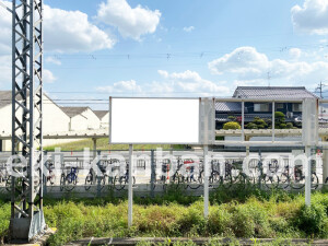 近鉄／尺土駅／／№25駅看板・駅広告、写真2