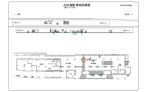 JR　天満駅／JR大阪環状線／№029、位置図