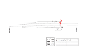 近鉄/二上神社口駅//№5駅看板・駅広告、位置図