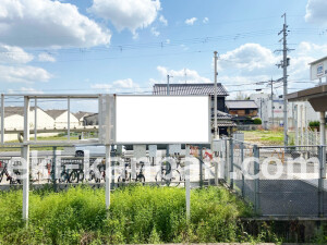 近鉄／尺土駅／／№21駅看板・駅広告、写真2