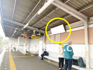 近鉄／橿原神宮西口駅／／№4駅看板・駅広告、写真1