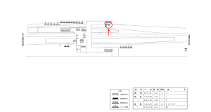 近鉄／尺土駅／／№27駅看板・駅広告、位置図