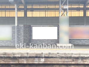 南海/初芝駅//№4113駅看板・駅広告、写真2