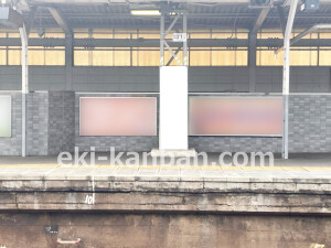 南海/初芝駅//№8013駅看板・駅広告、写真2