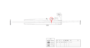 近鉄／駒ヶ谷駅／／№1駅看板・駅広告、位置図