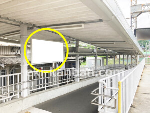 近鉄／上ノ太子駅／／№9駅看板・駅広告、写真1