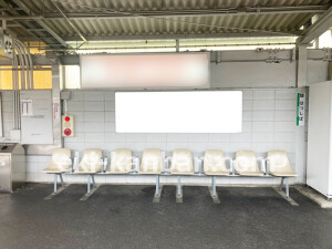 南海／初芝駅／／№4115駅看板・駅広告、写真2