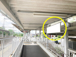 近鉄／上ノ太子駅／／№11駅看板・駅広告、写真1