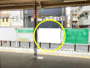 南海／白鷺駅／／№2327駅看板・駅広告、写真1