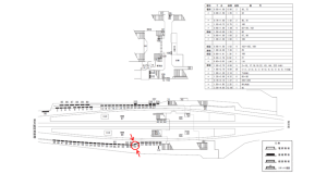 近鉄／藤井寺駅／／№65駅看板・駅広告、位置図