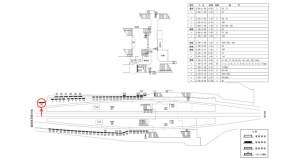 近鉄／藤井寺駅／／№95駅看板・駅広告、位置図