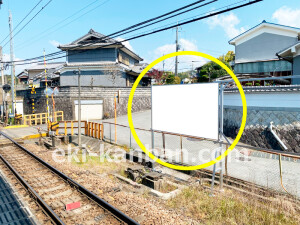 近鉄／葛駅／／№1駅看板・駅広告、写真1