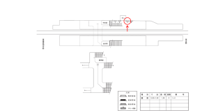 近鉄／岡寺駅／／№3駅看板・駅広告、位置図