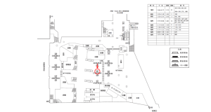 近鉄／大阪阿部野橋駅／／№667駅看板・駅広告、位置図