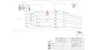 近鉄／大阪阿部野橋駅／／№30駅看板・駅広告、位置図