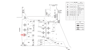 近鉄／大阪阿部野橋駅／／№668駅看板・駅広告、位置図