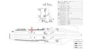 近鉄／藤井寺駅／／№16駅看板・駅広告、位置図