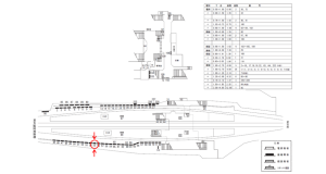近鉄／藤井寺駅／／№55駅看板・駅広告、位置図