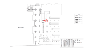 近鉄／大阪阿部野橋駅／／№43駅看板・駅広告、位置図