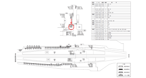 近鉄／藤井寺駅／／№105駅看板・駅広告、位置図