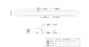 近鉄／今川駅／／№17駅看板・駅広告、位置図