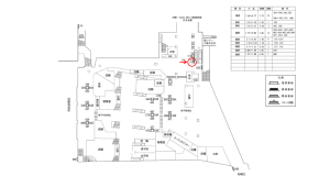 近鉄／大阪阿部野橋駅／／№576駅看板・駅広告、位置図