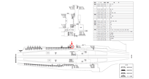 近鉄／藤井寺駅／／№228駅看板・駅広告、位置図