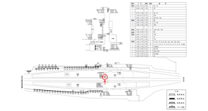 近鉄／藤井寺駅／／№84駅看板・駅広告、位置図