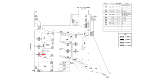 近鉄／大阪阿部野橋駅／／№662駅看板・駅広告、位置図