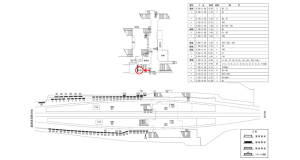 近鉄／藤井寺駅／／№103駅看板・駅広告、位置図