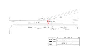 近鉄／道明寺駅／／№35駅看板・駅広告、位置図
