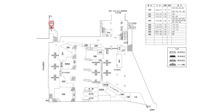 近鉄／大阪阿部野橋駅／／№679駅看板・駅広告、位置図