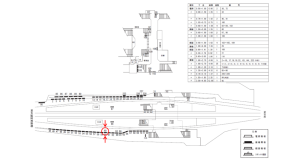 近鉄／藤井寺駅／／№60駅看板・駅広告、位置図