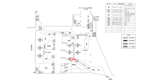 近鉄／大阪阿部野橋駅／／№550駅看板・駅広告、位置図