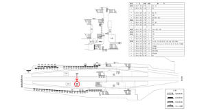 近鉄／藤井寺駅／／№98駅看板・駅広告、位置図